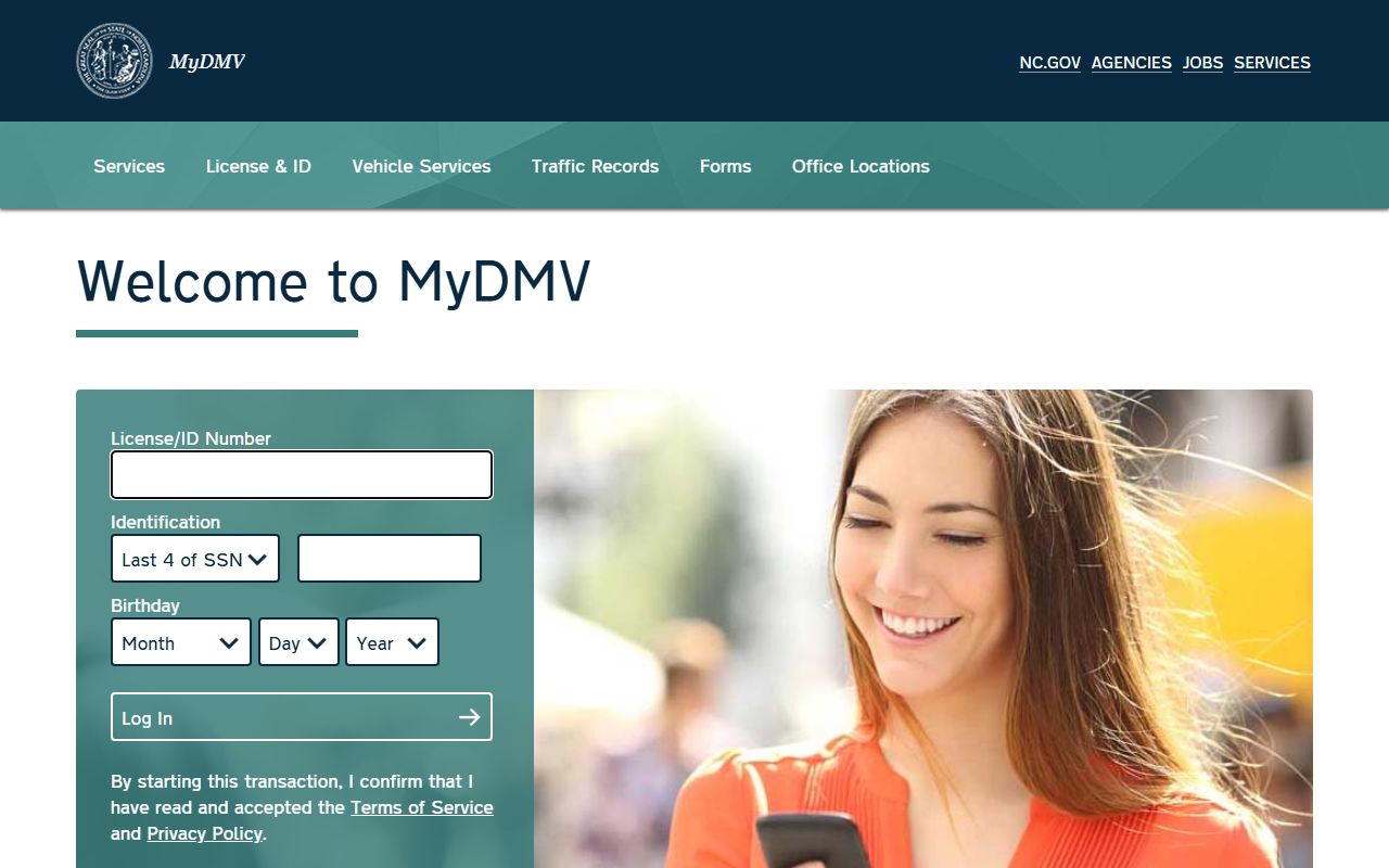 Graham County traffic court records MyDMV driver record portal